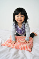 Toddler with Toddler pillow