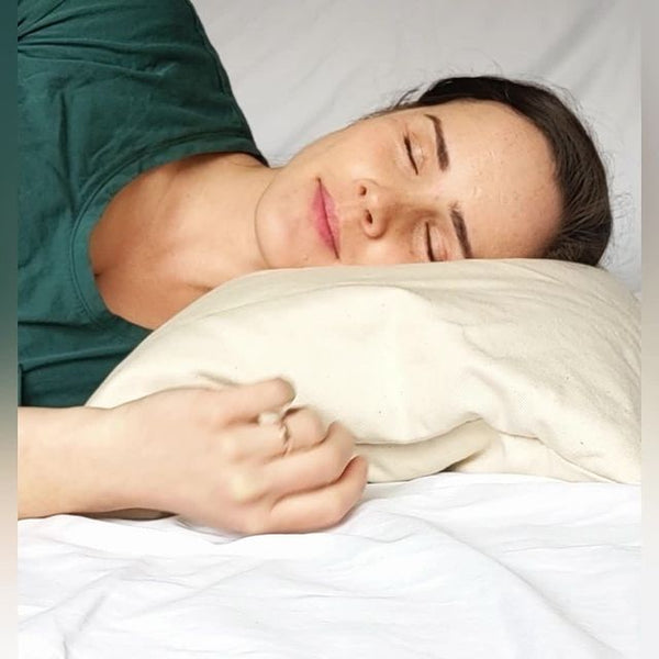 sleeping on buckwheat pillow