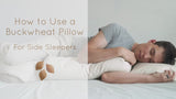 ComfySleep - The Original Organic Buckwheat Hull Pillow