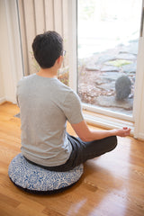 large zafu meditation/floor cushion