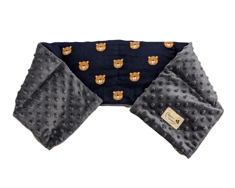 Weighted Therapy Wrap (hot/cold) - Organic Flaxseed (Double-Sided)