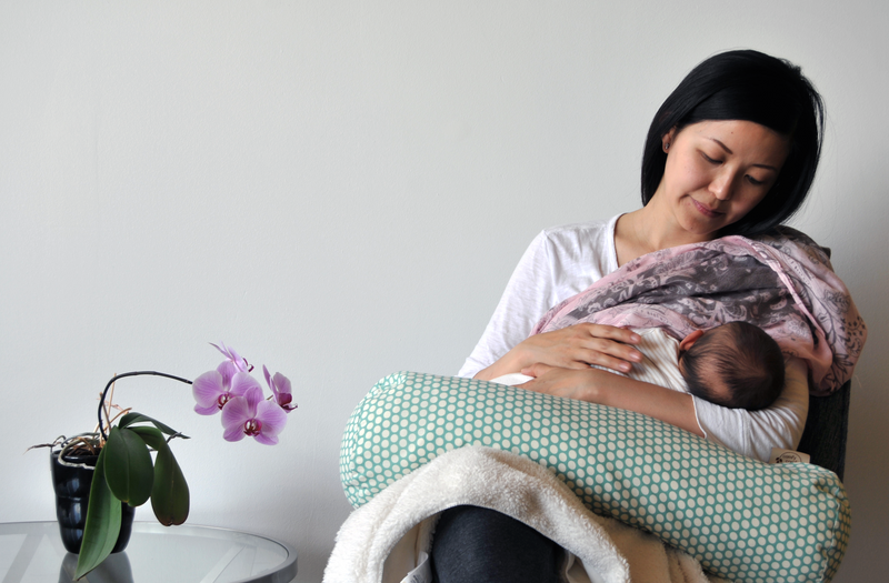 ComfyMama Nursing and Pregnancy Pillow 3 in 1 Organic Buckwheat