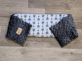 Weighted Therapy Wrap (hot/cold) - Organic Flaxseed (Double-Sided)