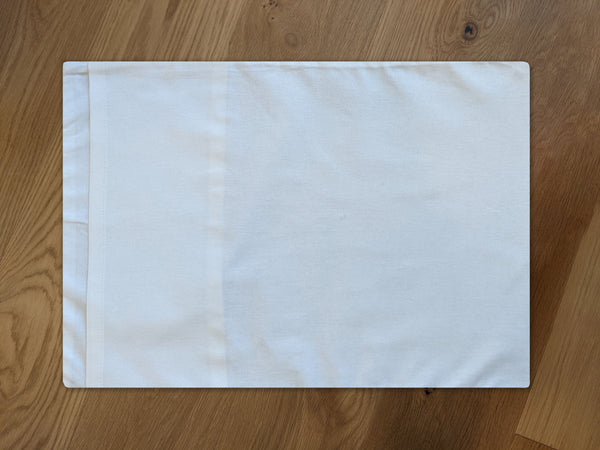 Pillowcase for Travel/Toddler - 100% Organic Cotton (pillowcase only)