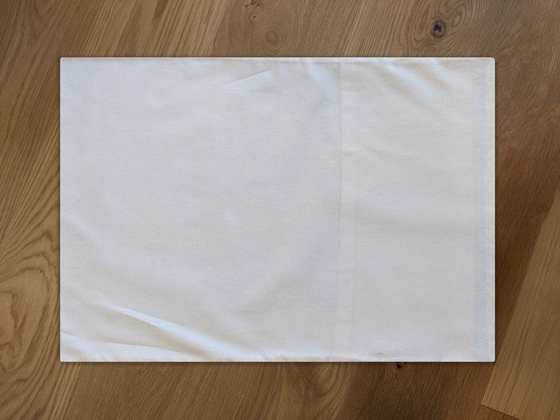 Pillowcase for Travel/Toddler - 100% Organic Cotton (pillowcase only)