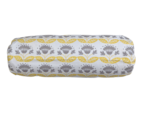 ComfyMama Nursing and Pregnancy Pillow- 3-in-1 Organic Buckwheat Hull Pillow + Pillowcase