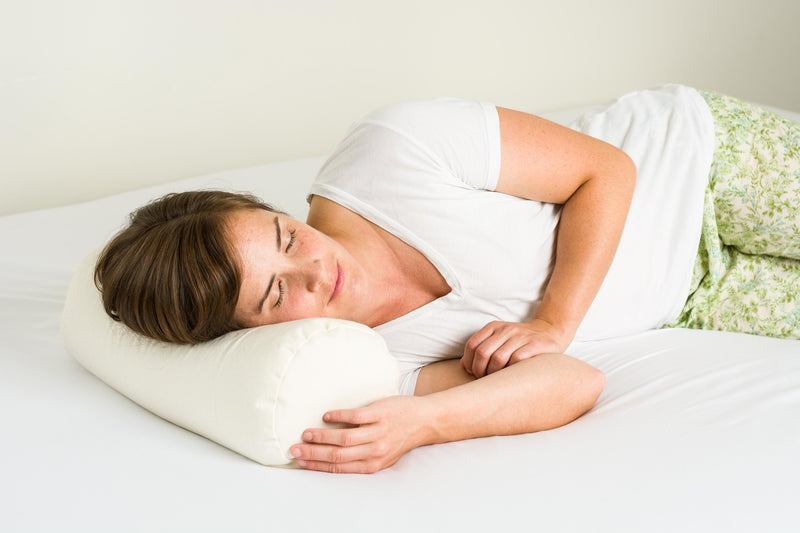 ComfyNeck Plus Side Sleeper Pillow + Pillowcase - Organic Buckwheat Hu –  ComfyComfy Canada