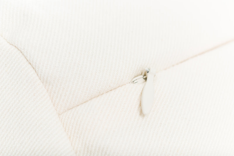 Organic USA cotton twill and Yyz zipper